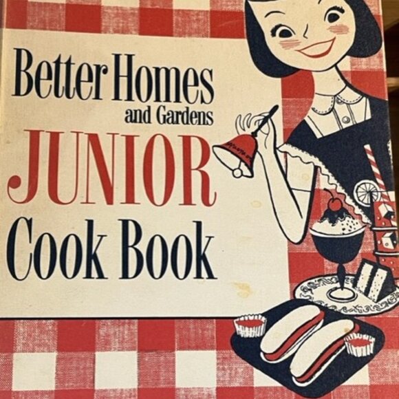 Better Homes & Gardens Junior Cookbook First Edition 1955 Vintage - Picture 2 of 12